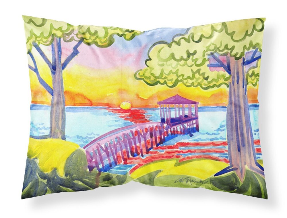5014 6060PILLOWCASE Dock at The pier Fabric Standard Pillowcase Lightweight